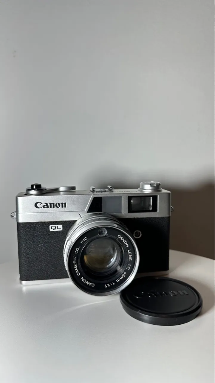 Câmera Canon Canonet QL (Analógica) - Lente 45mm