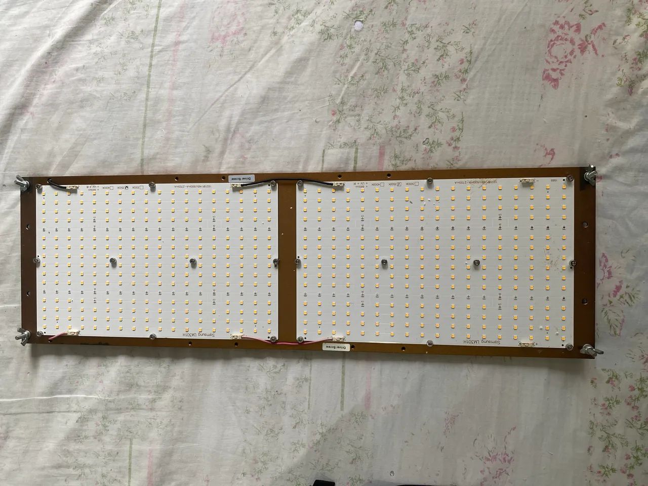 Quantum Board 240w Samsung Lm301h 3500k UV IR