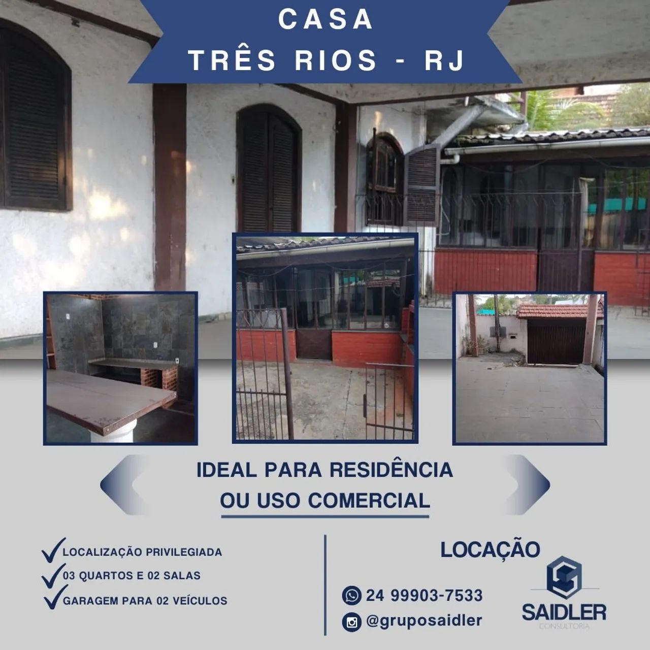 Casa em Três Rios RJ 