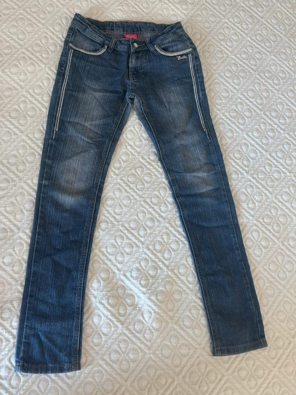 Calça Jeans Infantil Barbie