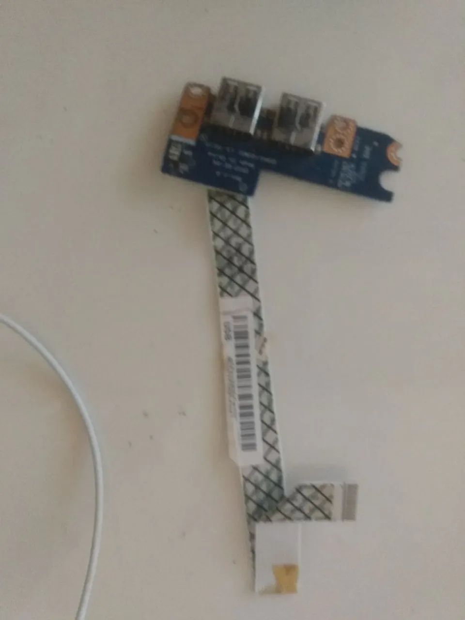 Placa com duas entradas USB para notebook. Modelo cabo flat 455nx6bolot usado - Foto 2
