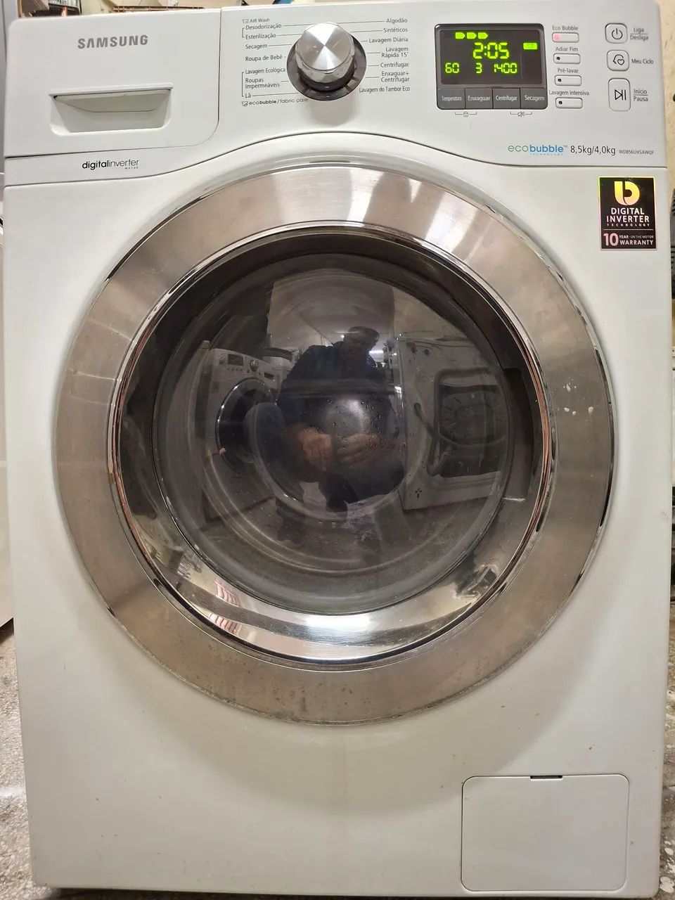 Lava e seca 220v semi nova  - Foto 3