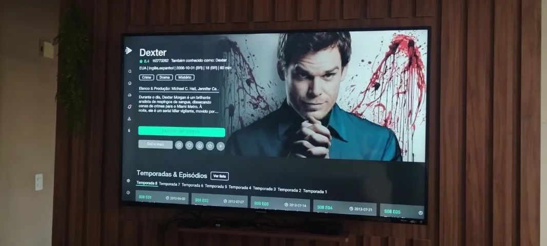 TV 58" 4K Multilaser Smartv super conservada