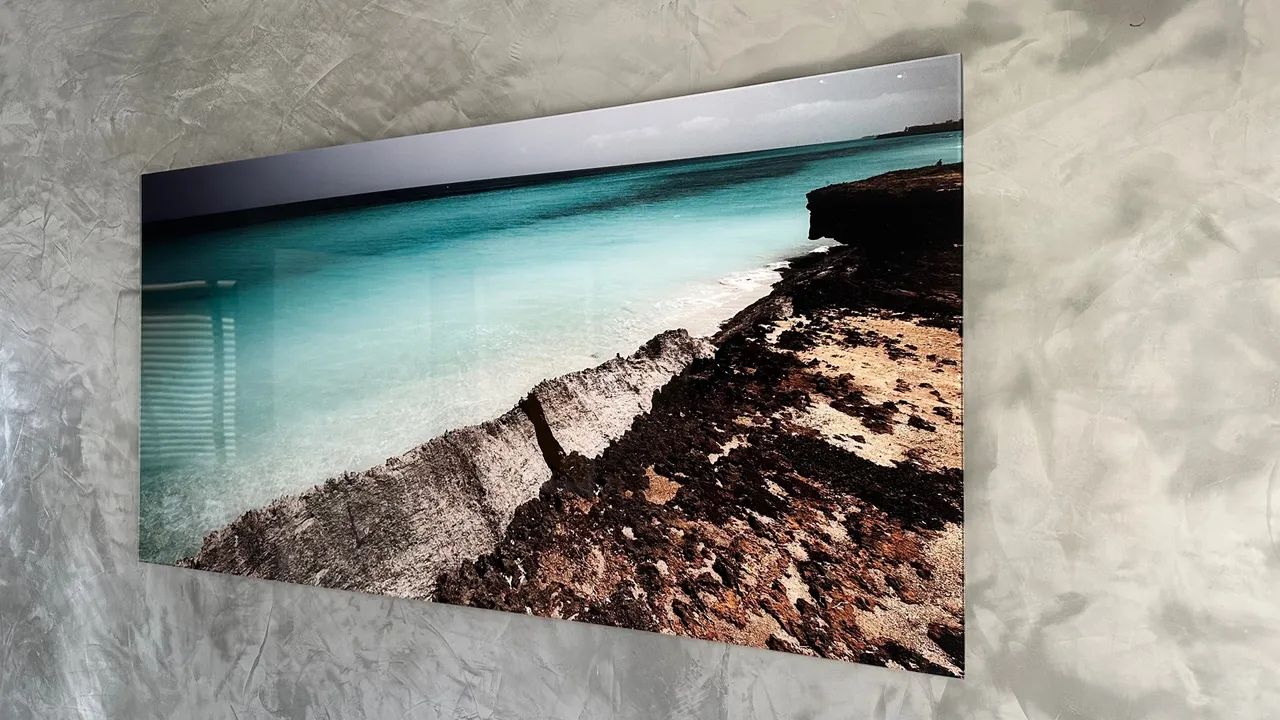 Quadro 80 x 120 - Rochas e mar do Caribe, Cuba  - Foto 3