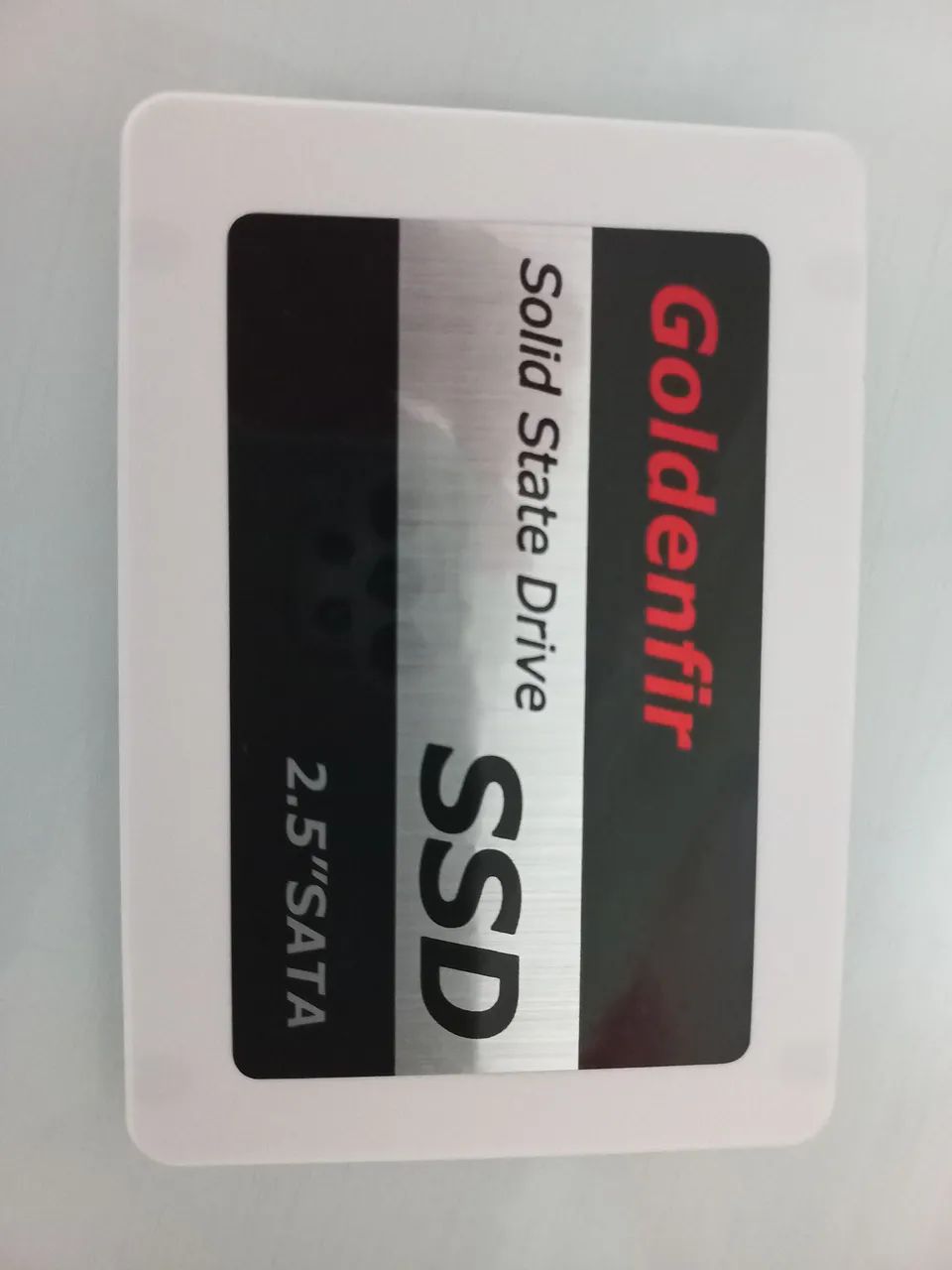 SSD 128GB R$73,00 GOLDENFIR BRANCO 2.5 SATA3 - Foto 2