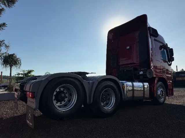 MB Mercedes-Benz Actros 2546 LS 6X2 2020 Teto Alto Automático Completo Revisado - Foto 4