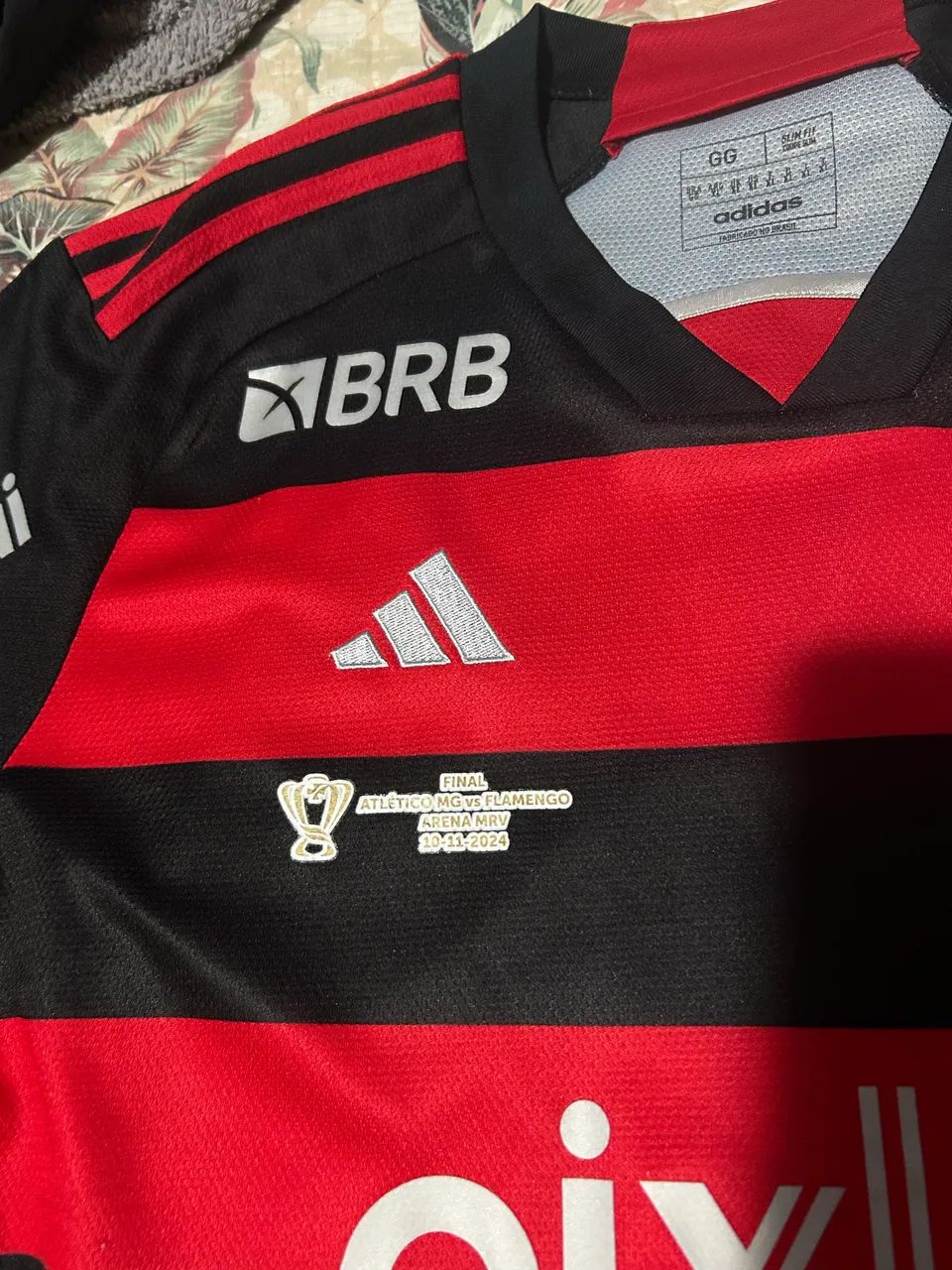 Camisa do Flamengo final da copa do Brasil 2024 - Foto 3