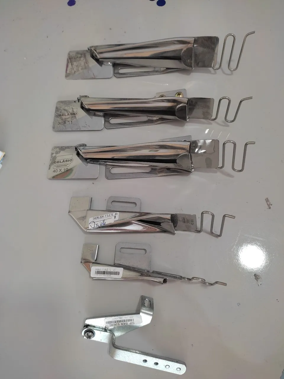 Utensílios de confecção