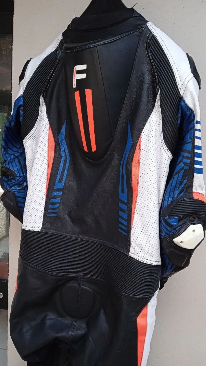 Macacão de Couro Forza para Motociclista TM 58  - Foto 4