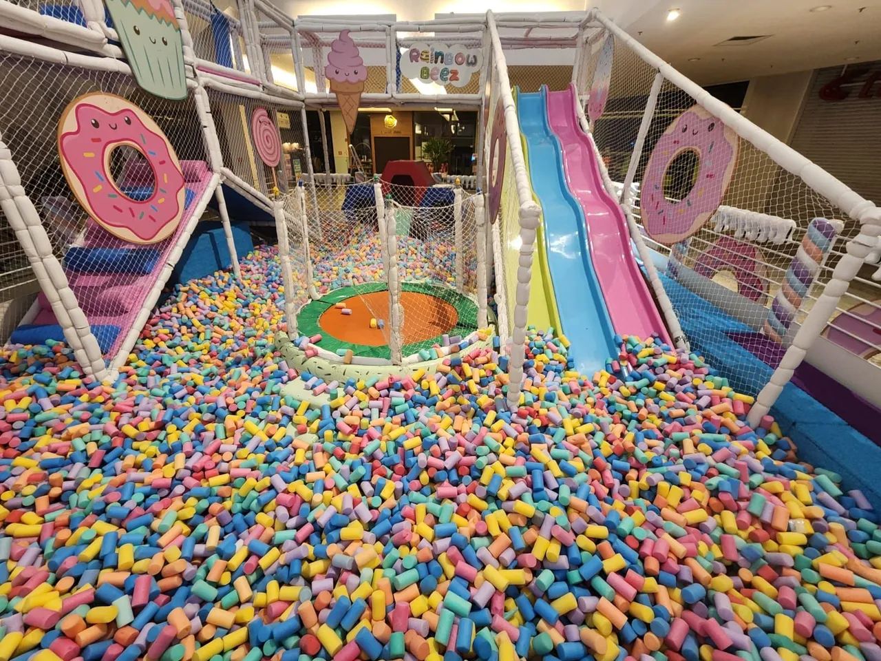 Kid play brinquedão desmontagem, montagem e montagem de eventos em shoppings 