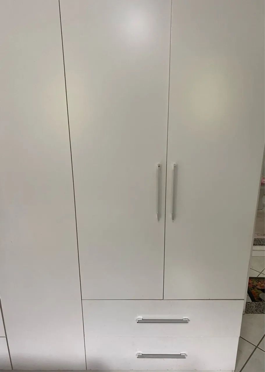 Cama + colchão + guarda-roupas  - Foto 2