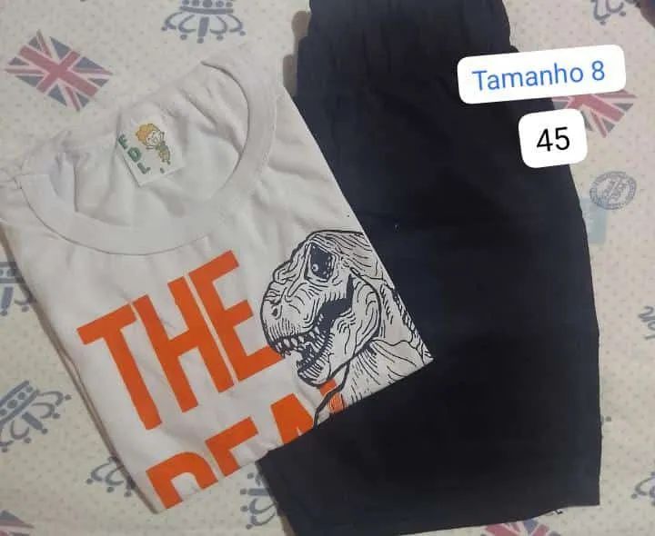 Conjunto de Roupa Bebê 9 Meses - Foto 4
