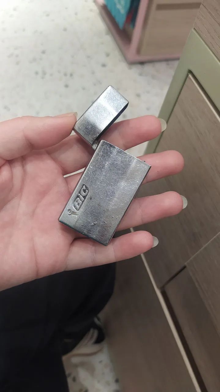 ITEM DE COLECIONADOR case Isqueiro BIC Metálico - Foto 4