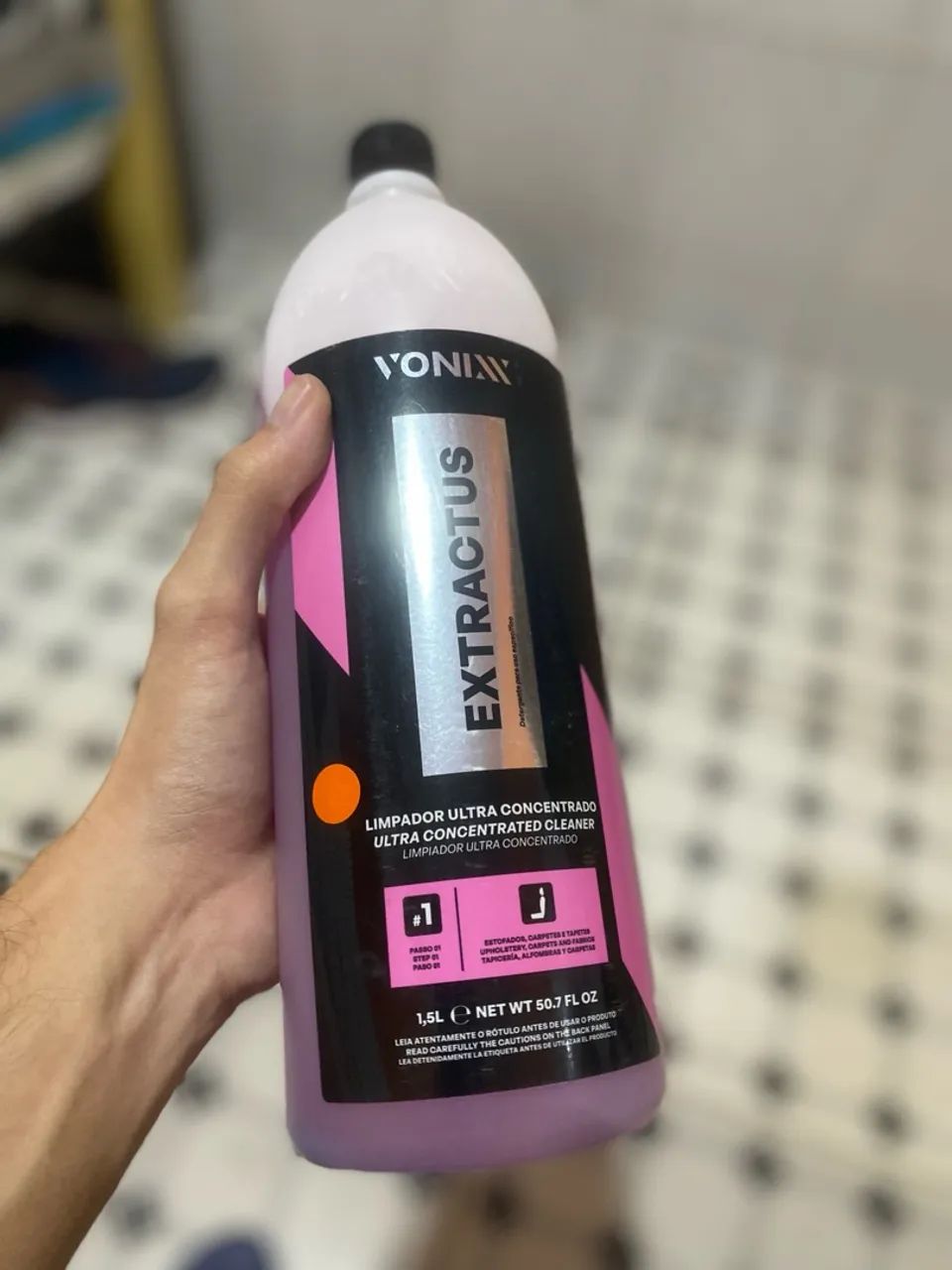 Kit de Limpeza Vonixx (Bactran, Extractus, Sanitizante) - Foto 3