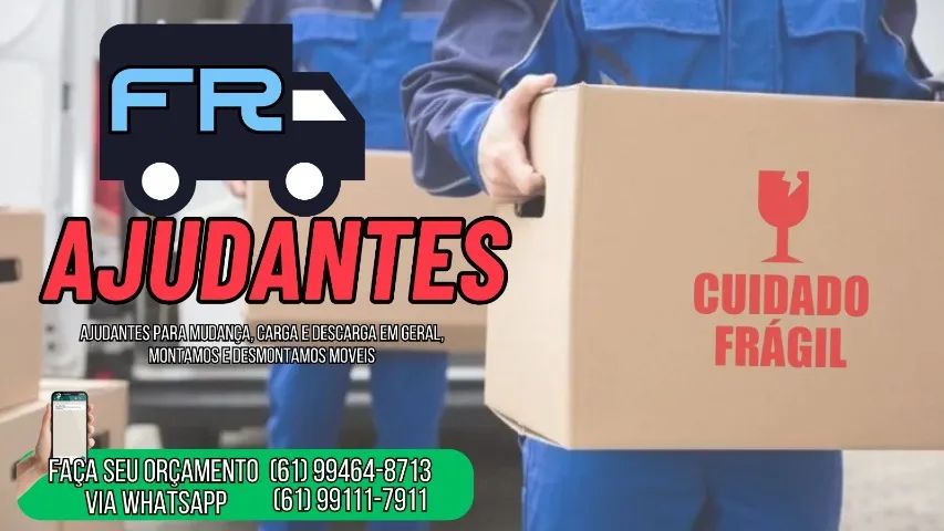 Somos ajudante de mudancas, carga descarga e chapa- serviço rápido, seguro e de confiança! - Foto 2