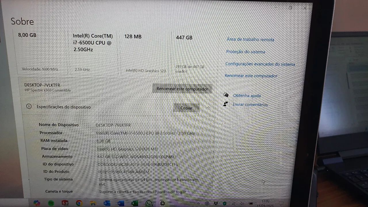 HP Spectre x360 2 em 1 - Intel Core i7 - Foto 5