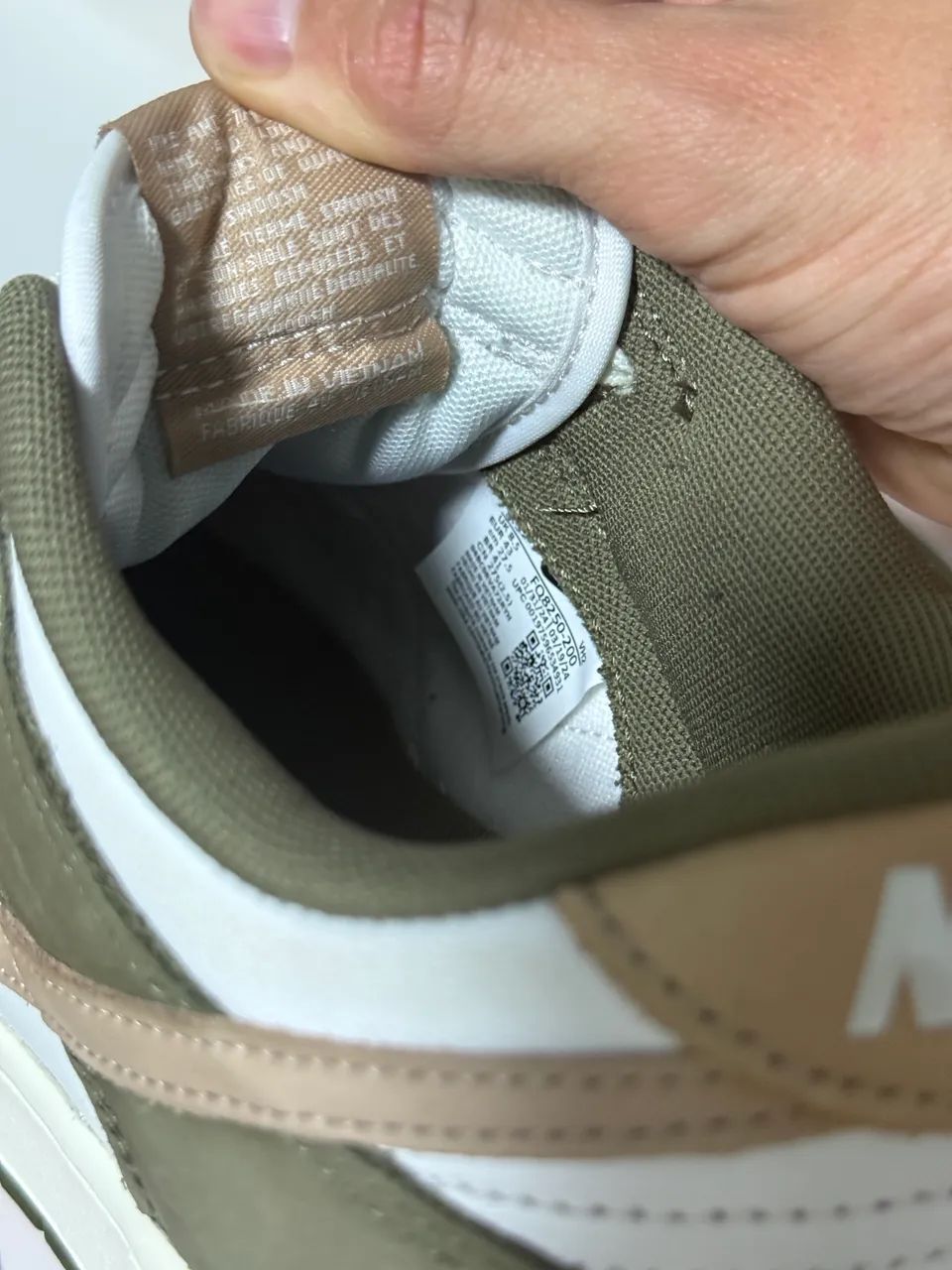 Nike Dunk Low Retro Olive Hemp - número 41  - Foto 4