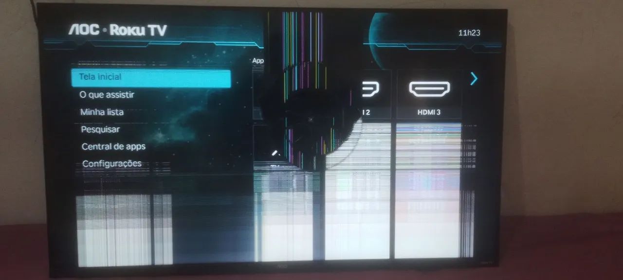 TV AOC Roku 43 polegadas - Foto 2