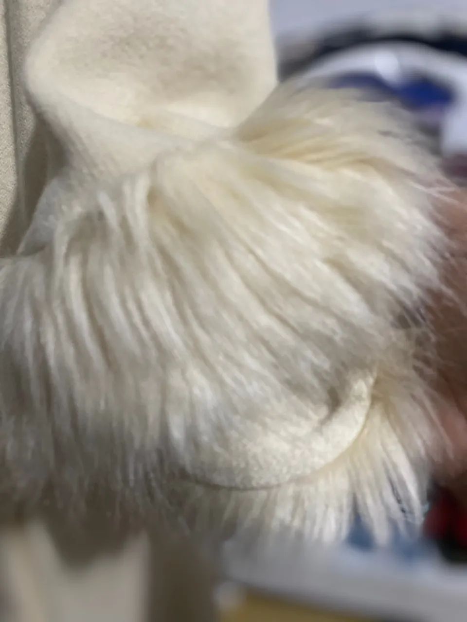 Casaco de Pelúcia Branco - Foto 2