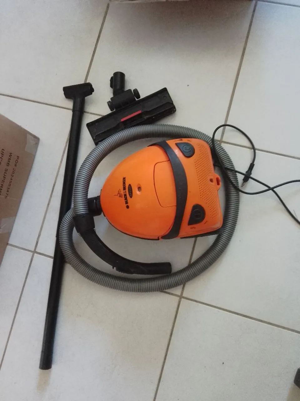Aspirador de pó Black+Decker