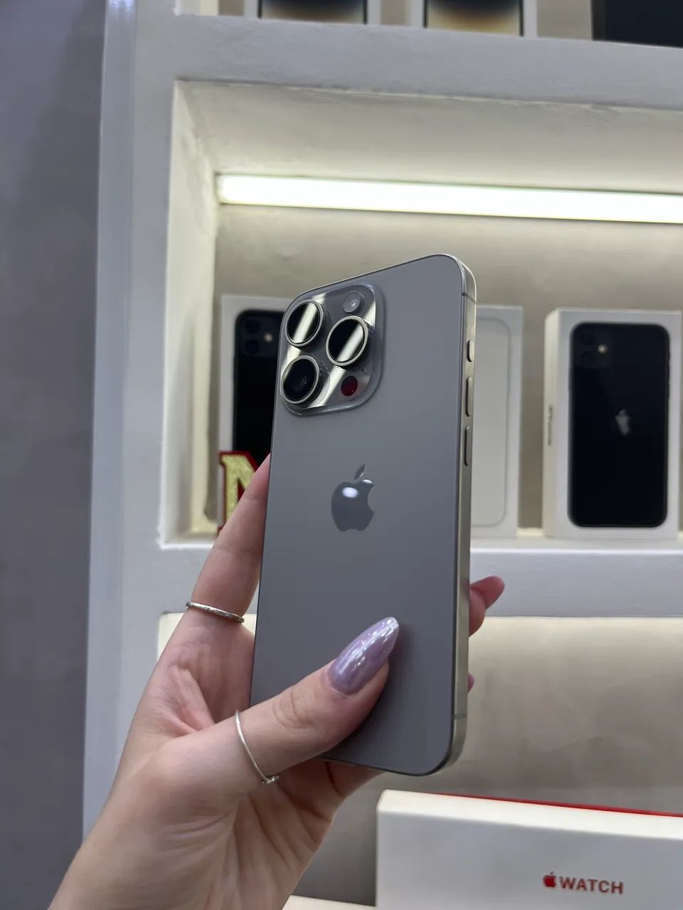 IPHONE 15 PRO 128GB NATURAL SEMI - Foto 2