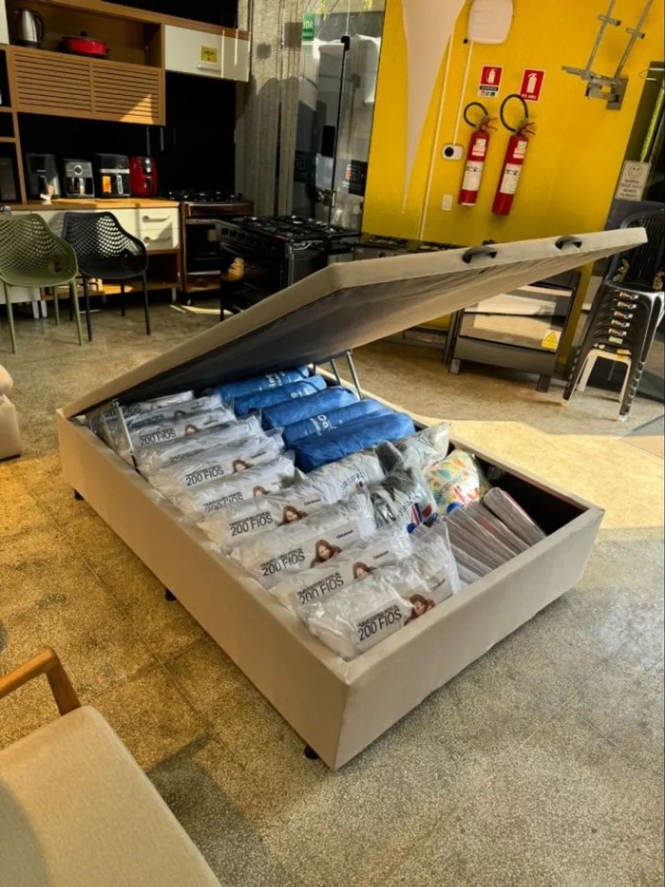 BASE BAU 1,08X188CM LINHO FAZEMOS ENTREGAS EM ATE 24 HORAS  - Foto 2