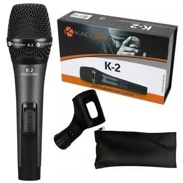 Microfone Kadosh K-2 - Novo - Ideal para Streaming e Gravação