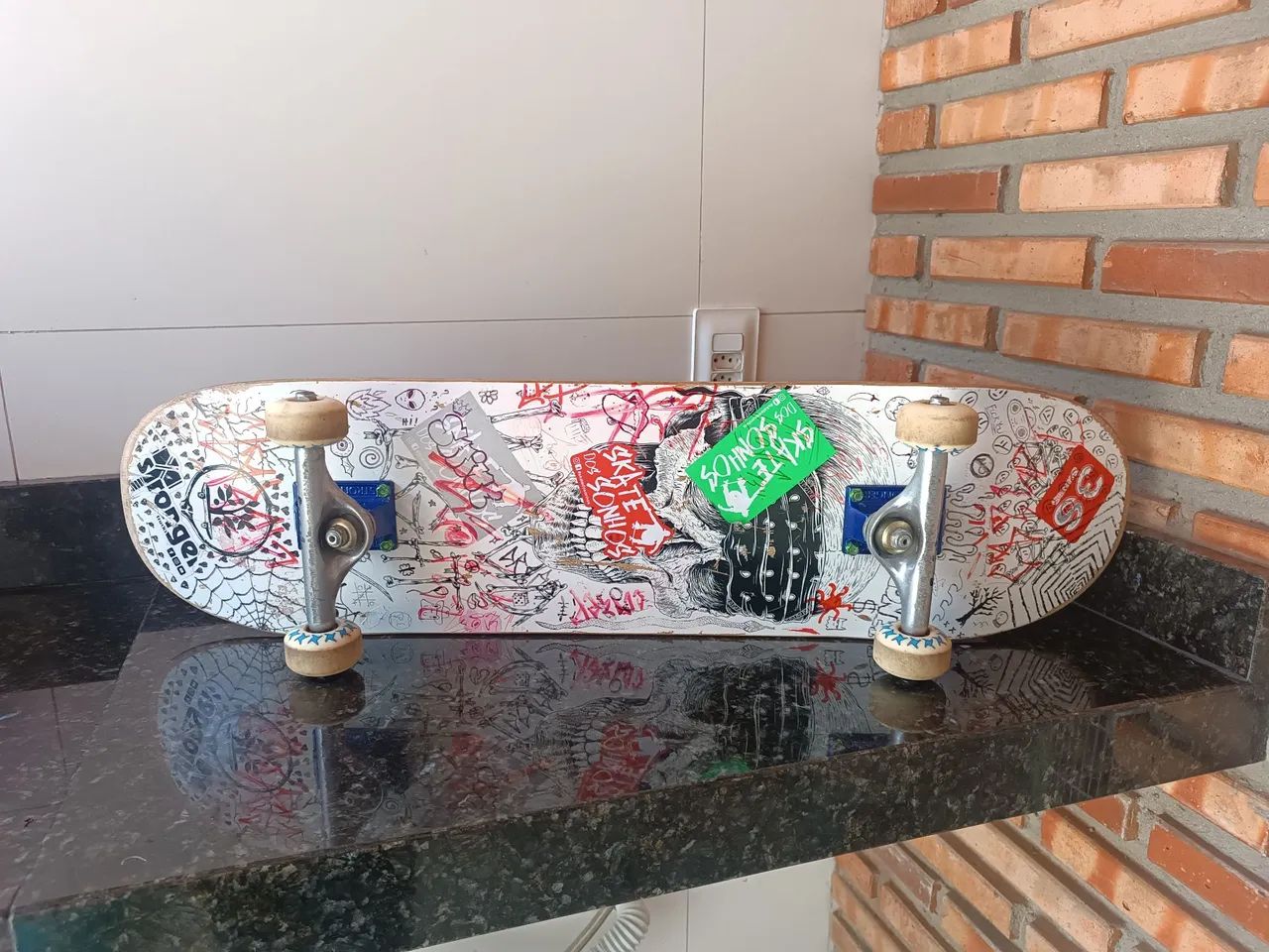 Skate Completo - Semi Novo - Foto 2