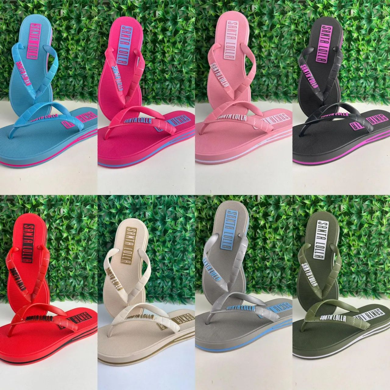 Chinelos Santa Lolla - Diversas Cores
