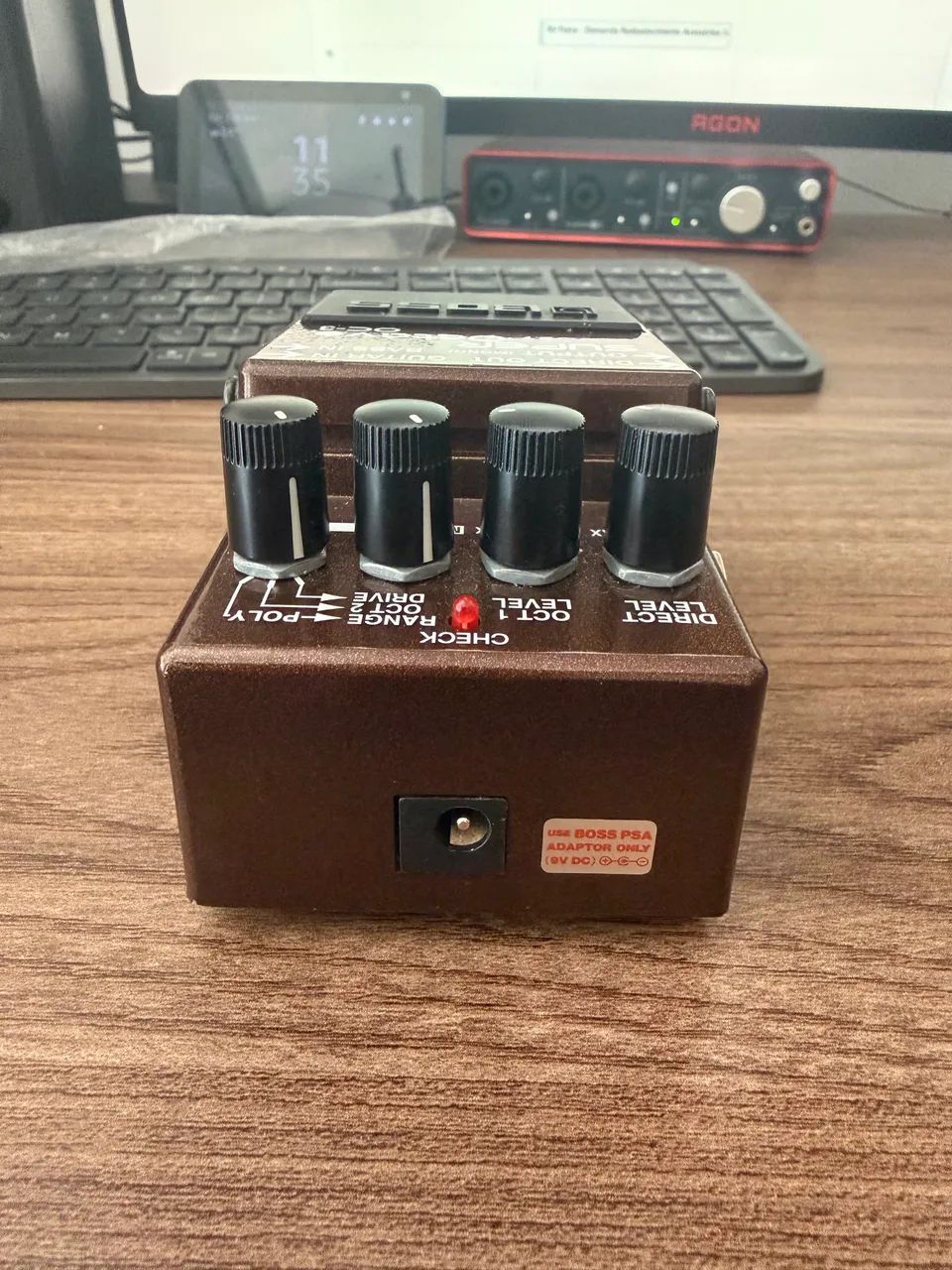 Pedal Super Octave OC-3 Boss - Instrumentos musicais - Lindéia