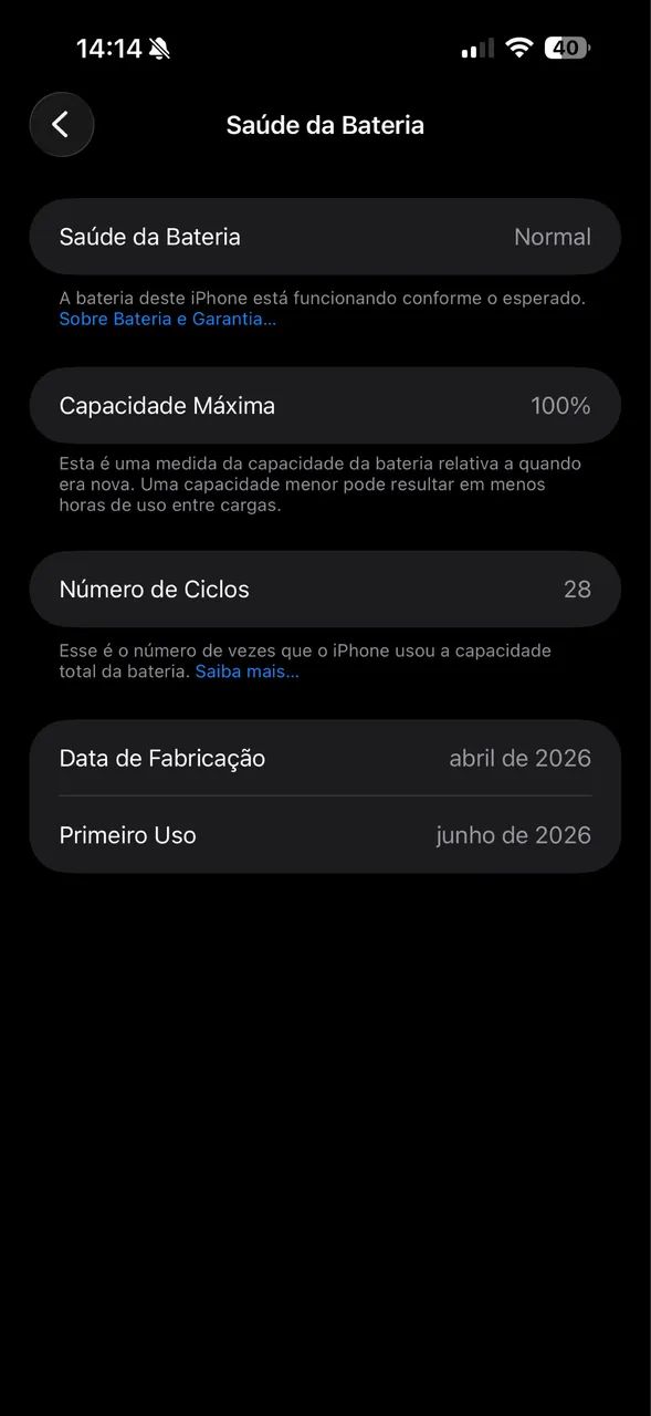 Iphone 17 pro max (garantia ate 18 de junho 2027 ) - Foto 3