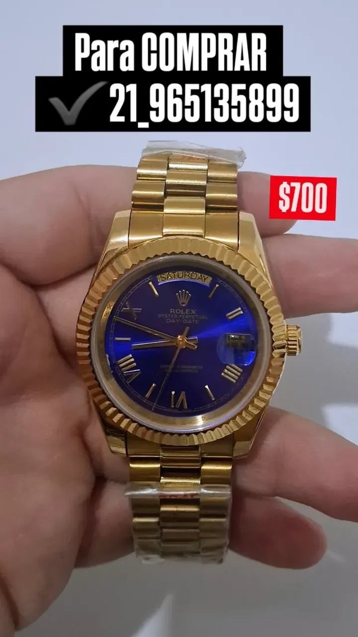 Relógio ROLEX DAY DATE AUTOMÁTICO  _ ENTREGAMOS  - Foto 2