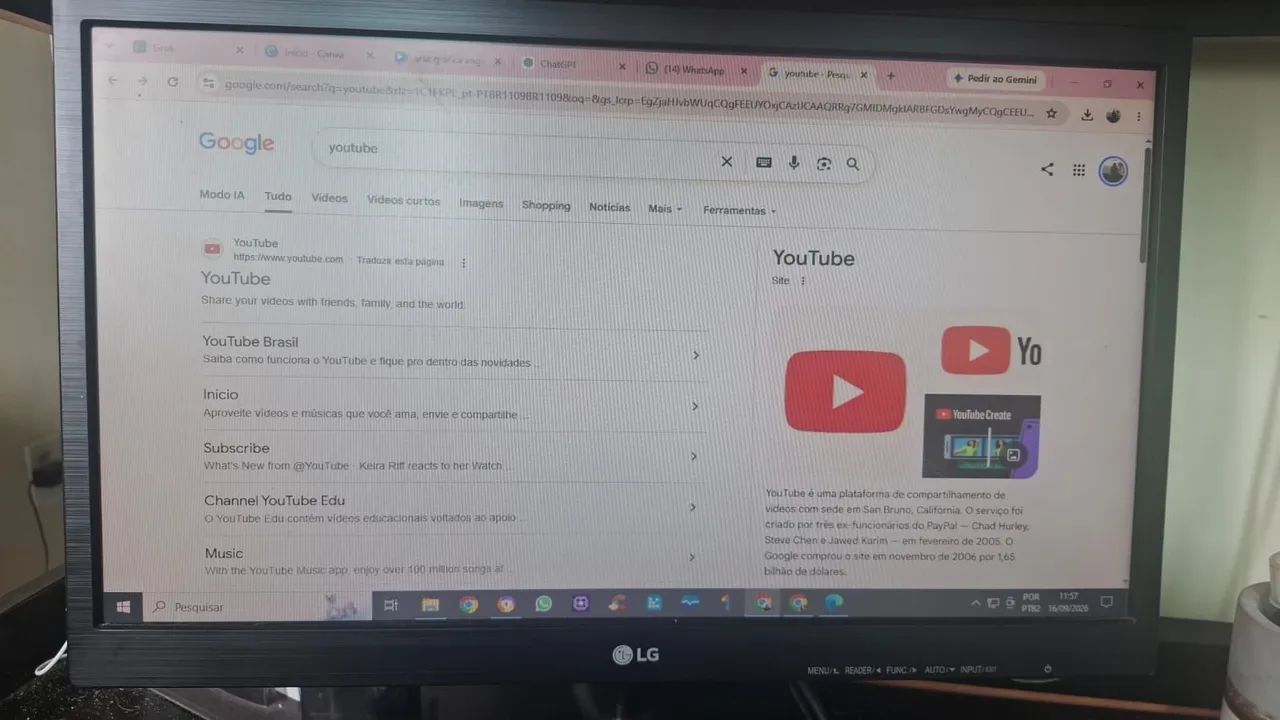 Monitor VGA LG Flatron 19,5 polegadas  - Foto 5