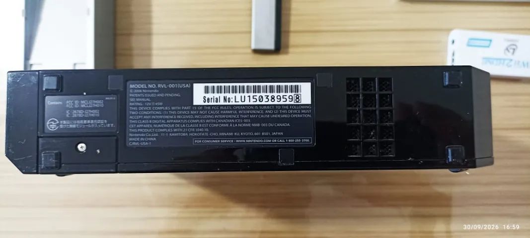 Nintendo WII Preto conservado - Foto 4