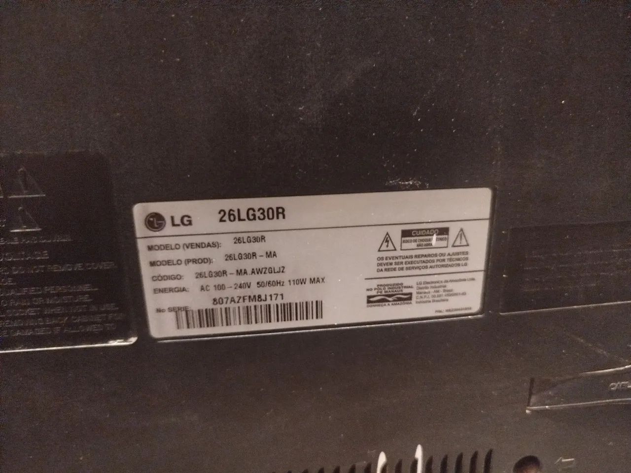 TV LG 26 polegadas - Foto 3