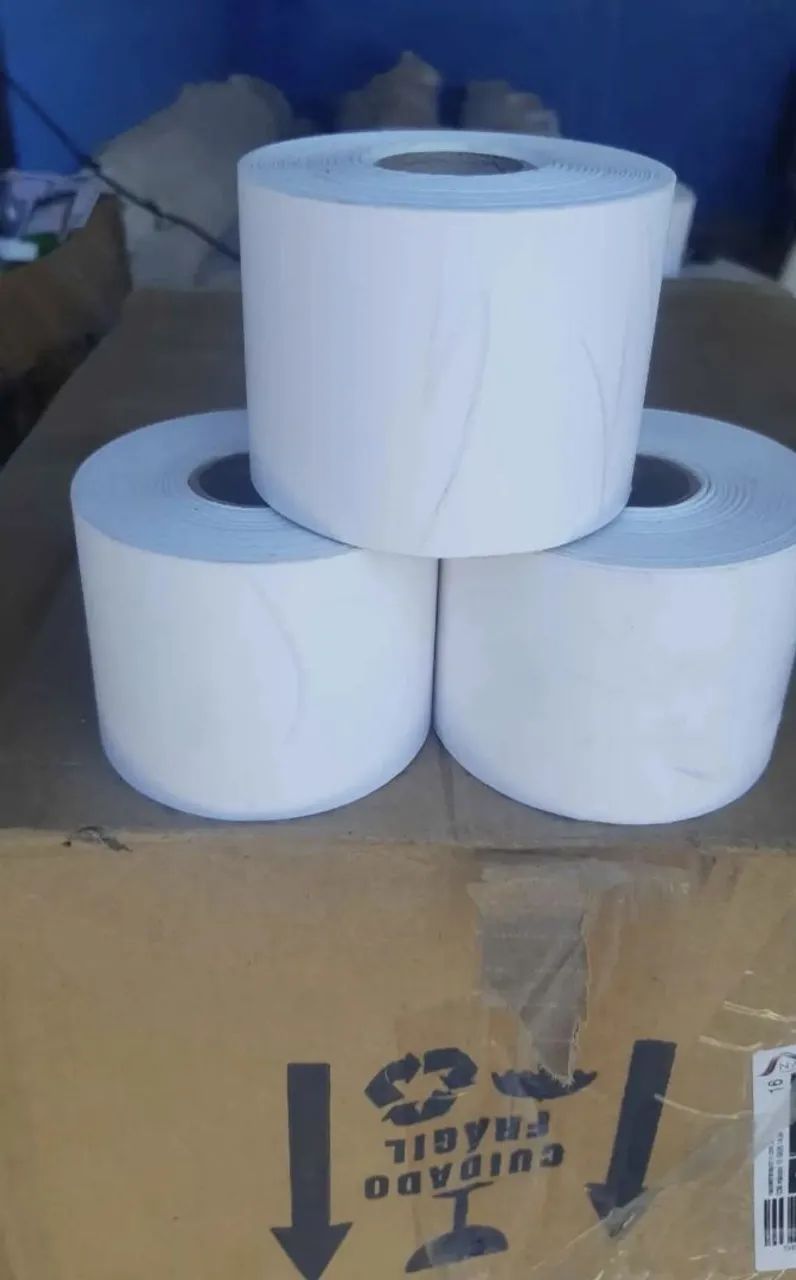 5000 etiquetas 10x15 térmicas em 5 rolos  - Foto 3