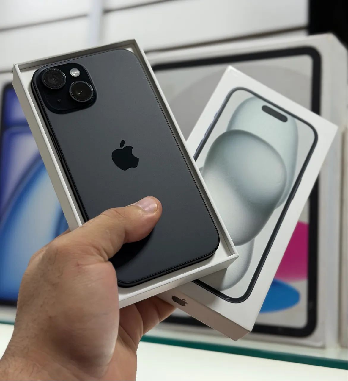 Iphone 15 256gb bateria 90% LOJA FÍSICA ainda na garantia Apple, modelo anatel ( 256 )