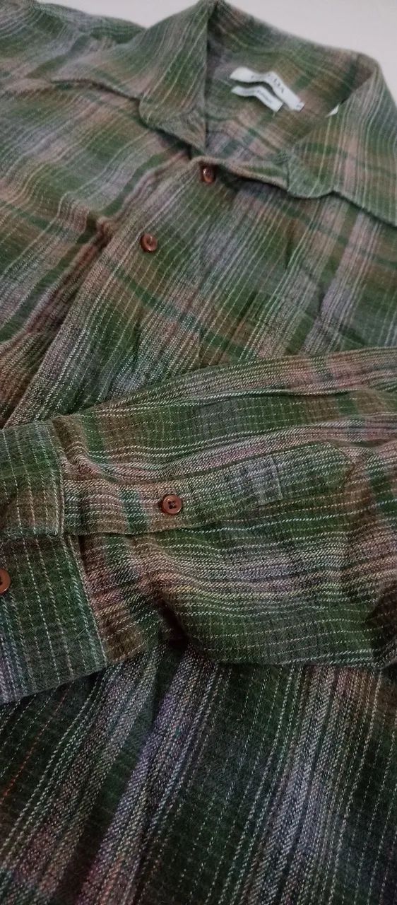 Camisa xadrez manga longa  - Foto 3