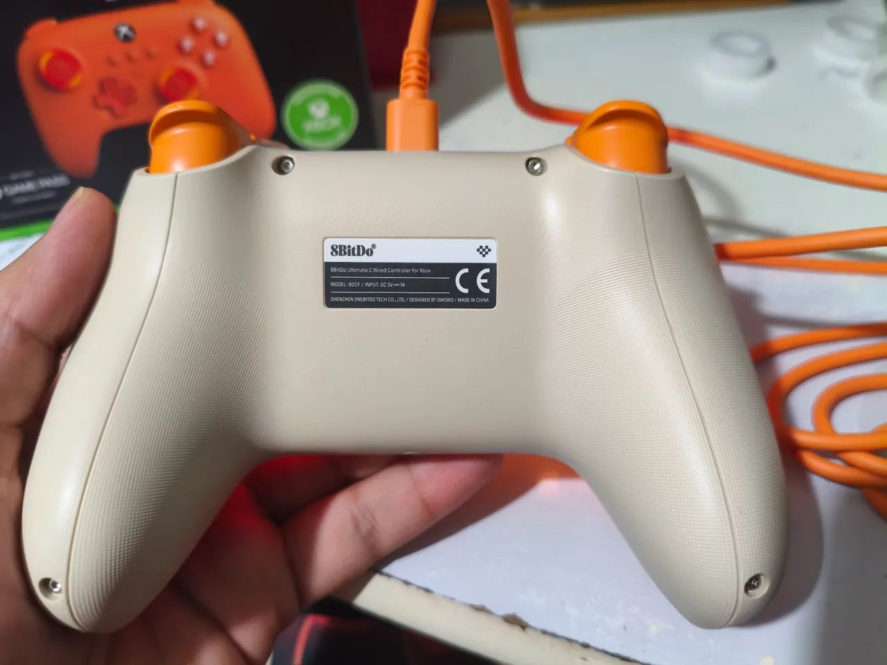 Controle 8BitDo Ultimate C Wired para Xbox e Pc<br><br> - Foto 4