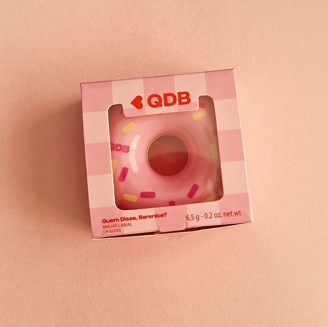 Gloss labial Bake & Balm rosa Quem Disse berenice  - Foto 2
