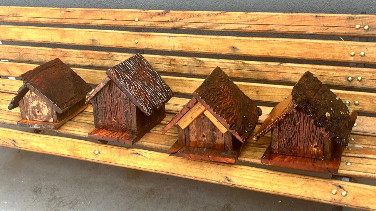 Casinha para abelhas/passaros 