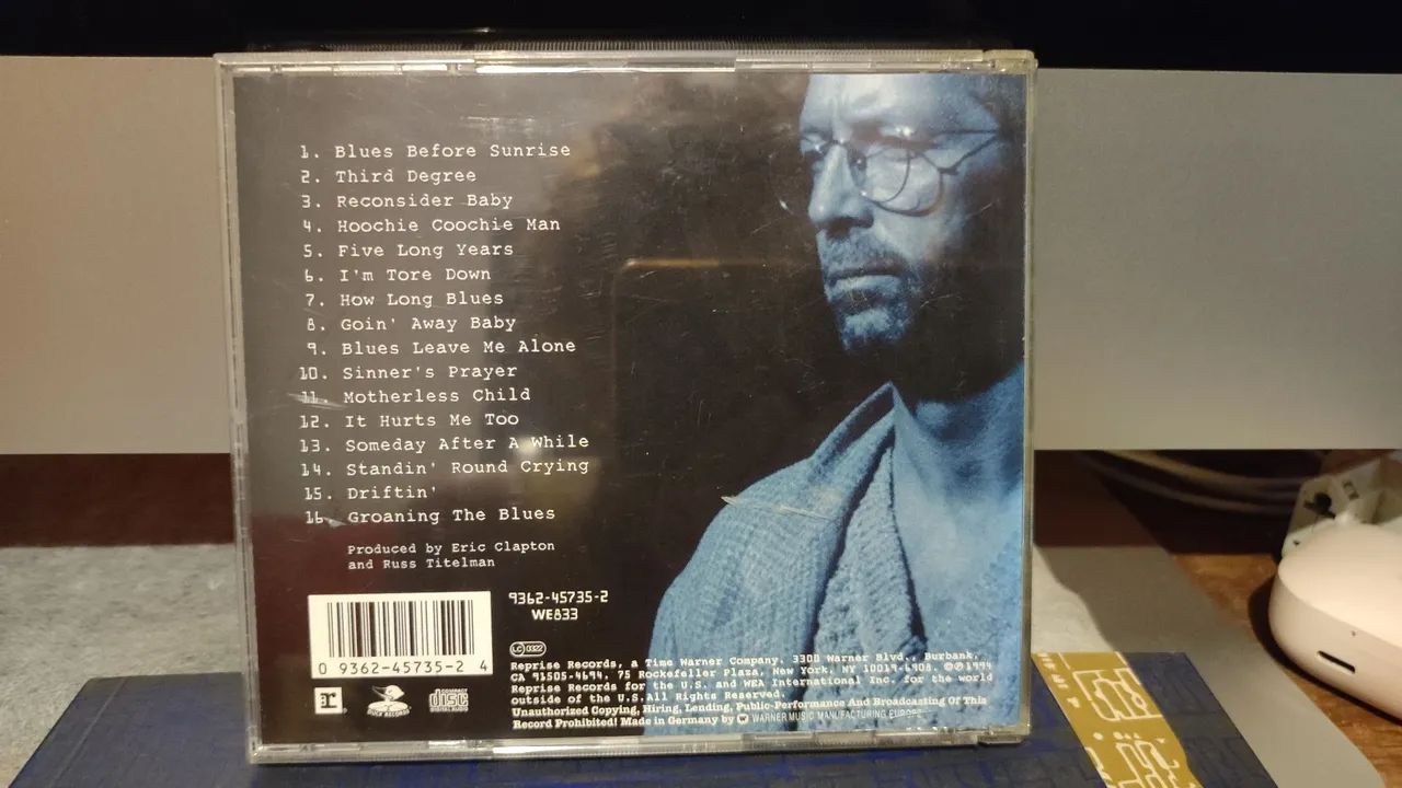 CD Eric Clapton - From the Cradle - Foto 2