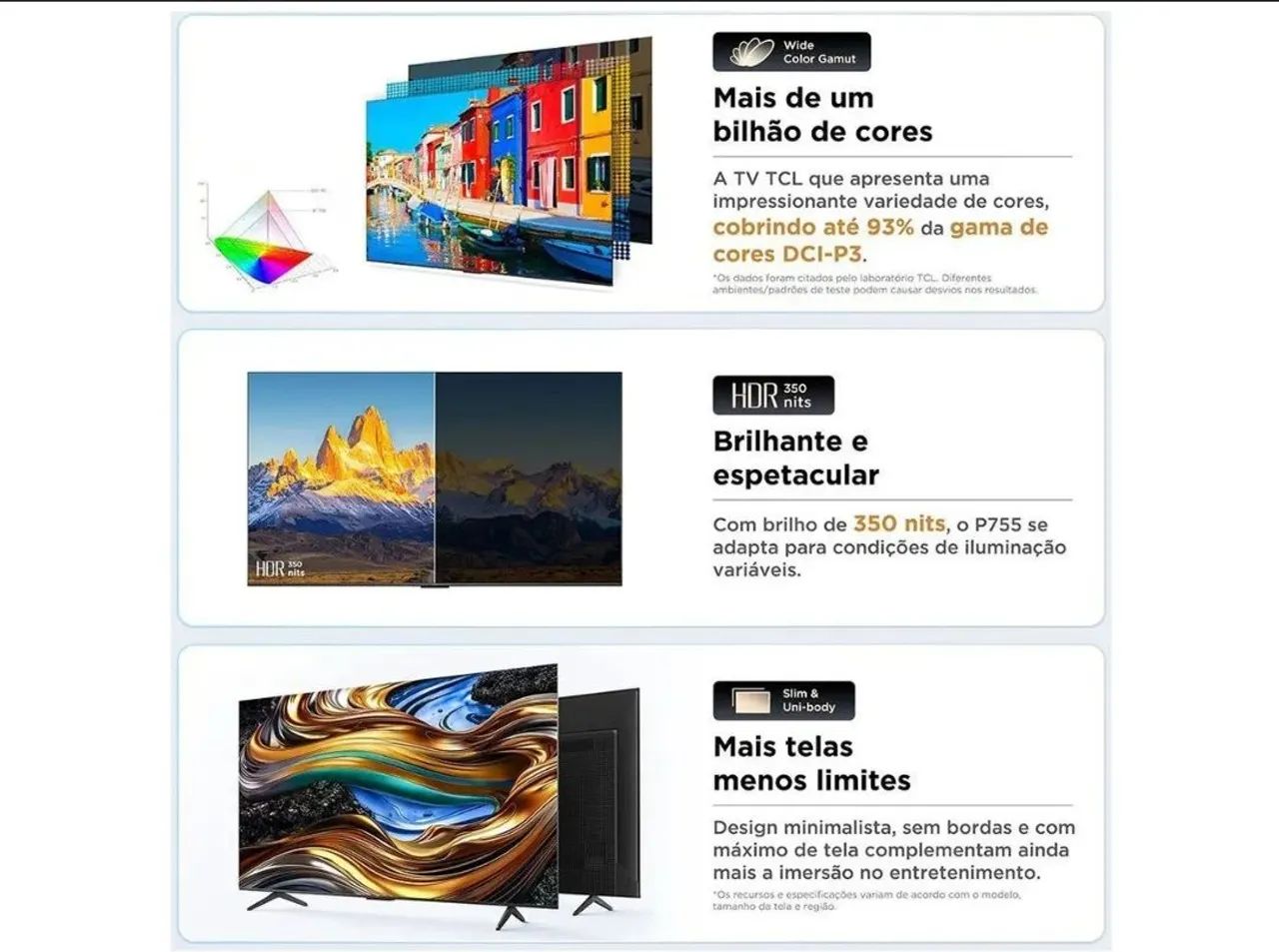TV TCL 65 POLEGADAS  - Foto 2