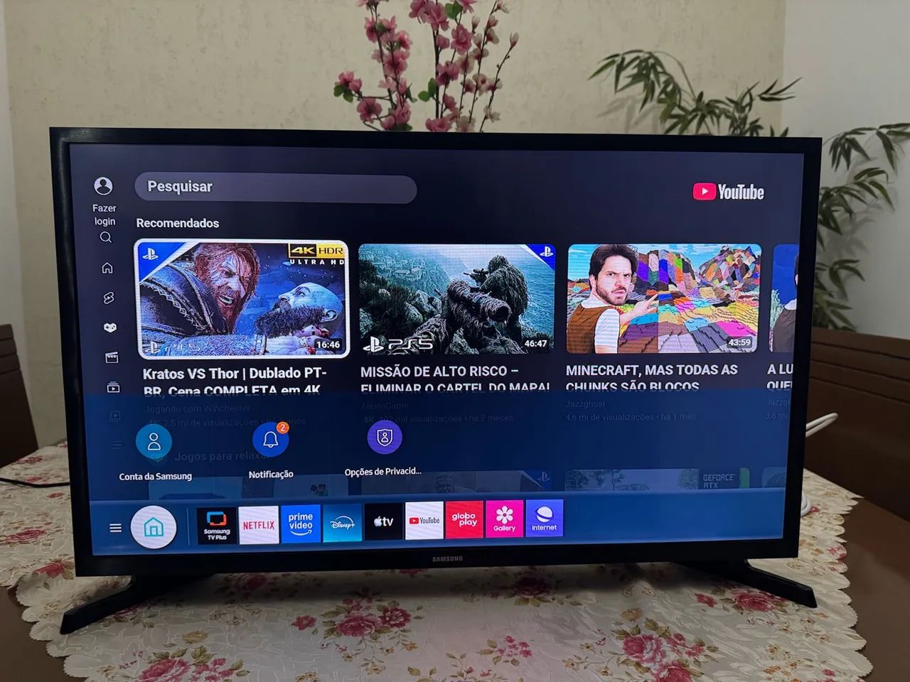 Tv Smart Samsung, Seminovo!! - Foto 2