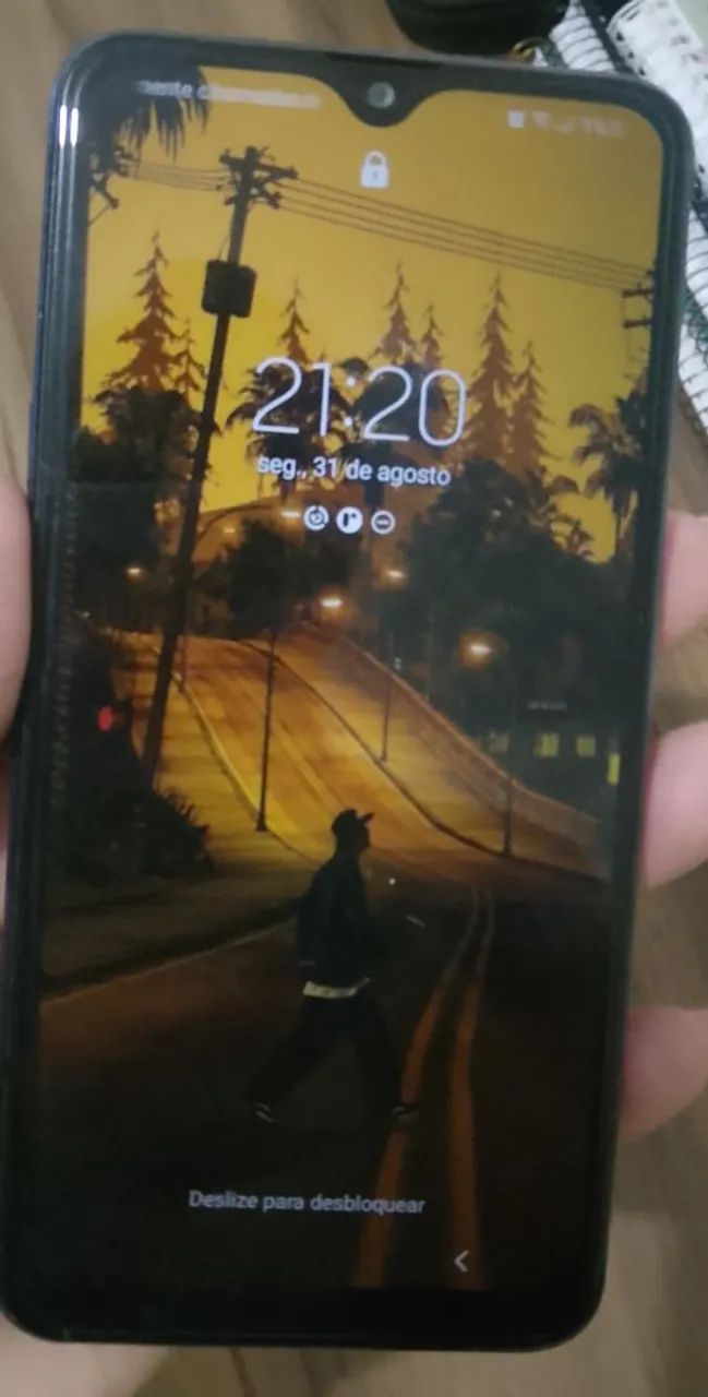 Samsung Galaxy A10s Tela Trincada 