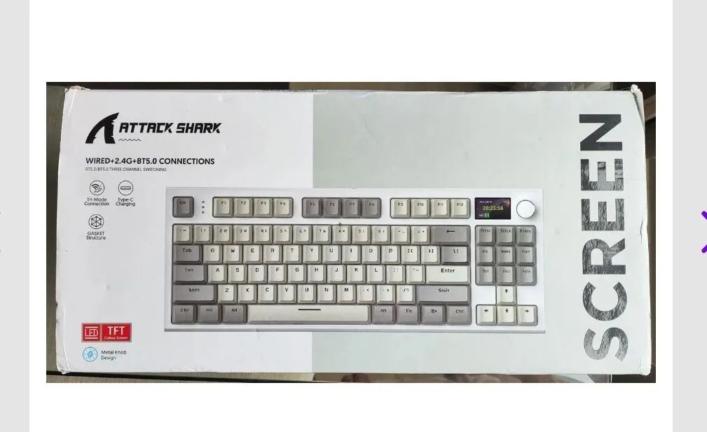 Teclado Attack Shark K86 - Foto 2