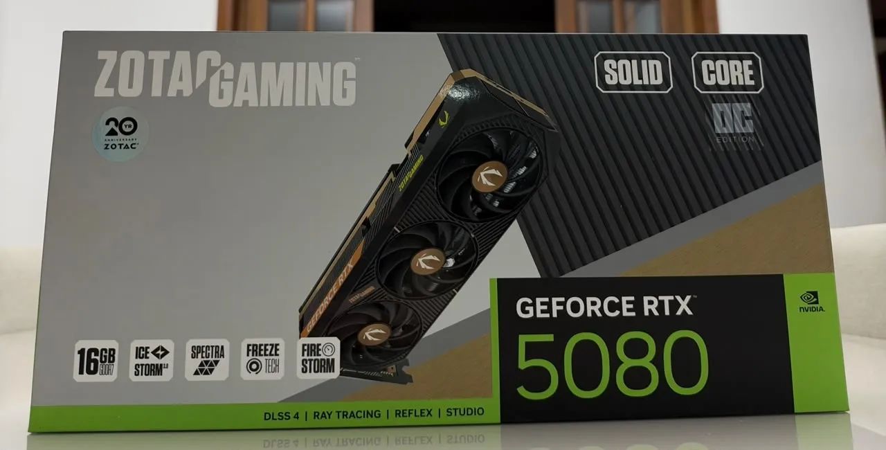 Placa de vídeo Nvidia GeForce RTX 5080 ZOTAC
