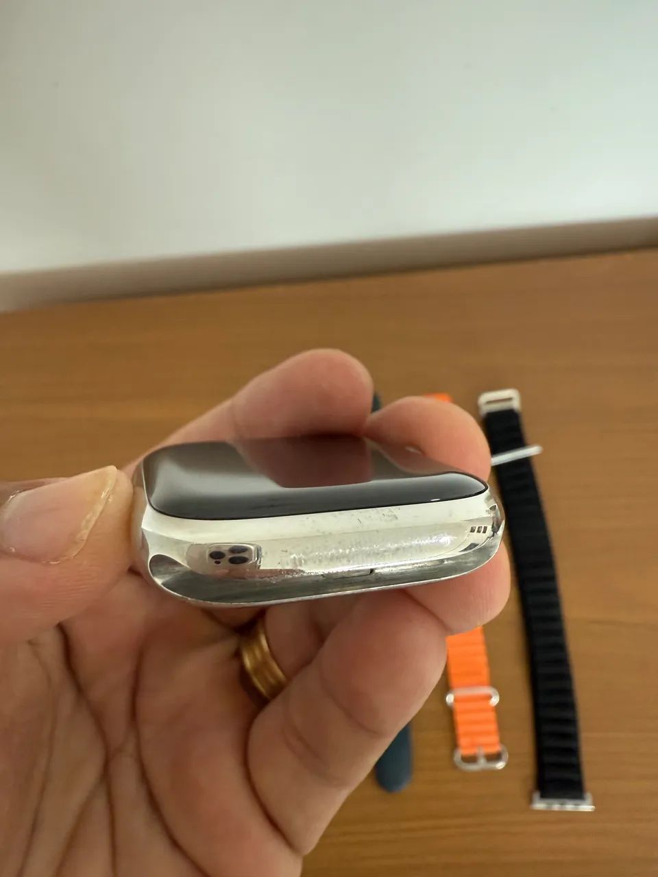 Apple Watch 7 aço inox  - Foto 3