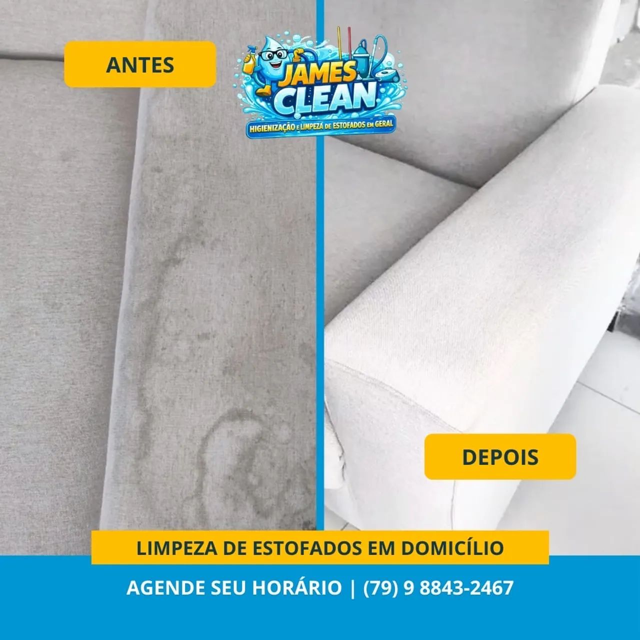 Lavagem de Estofados a Seco  - Foto 5