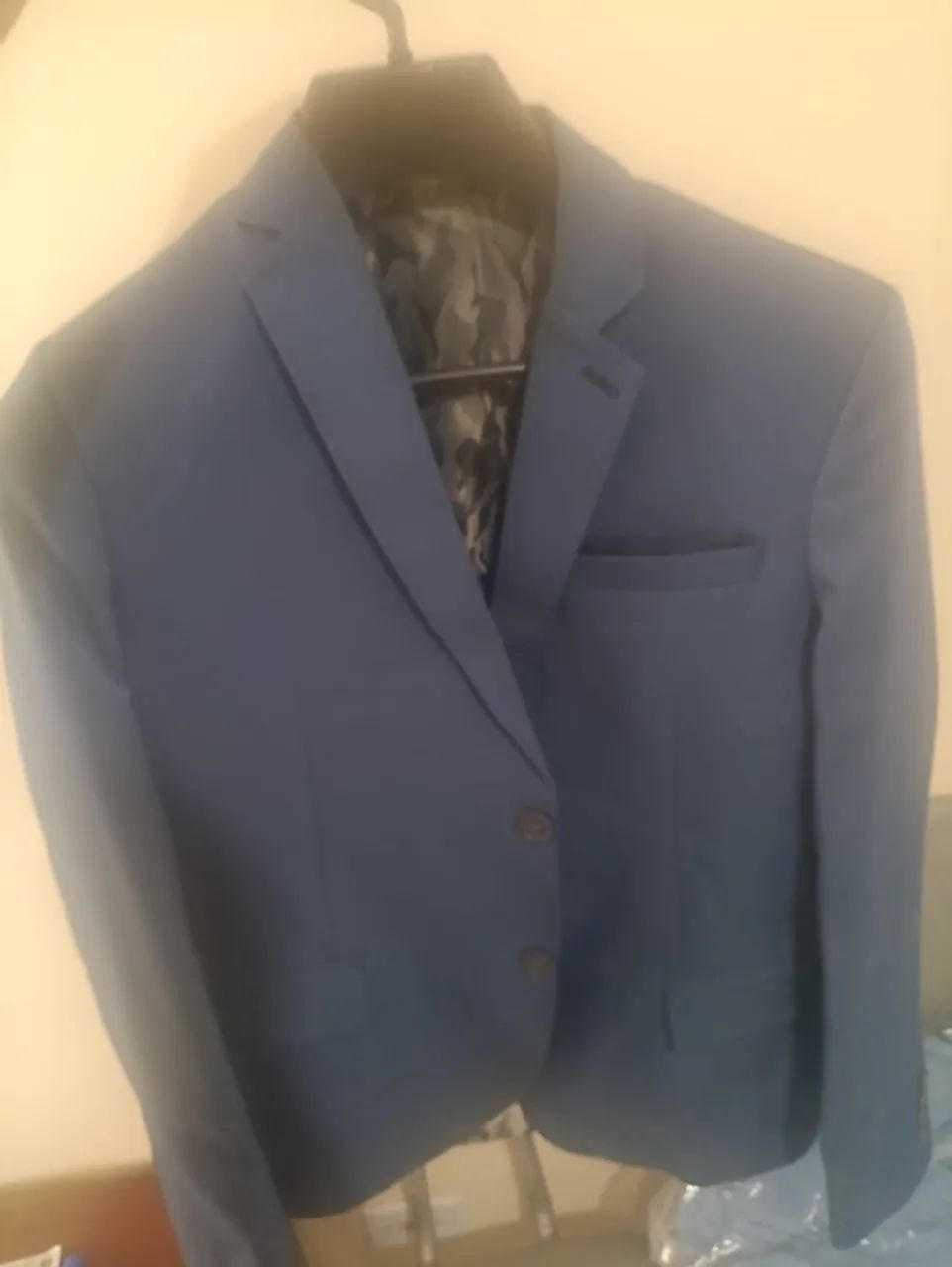 Terno azul bb + Blazer + 2 gravatas  - Foto 2